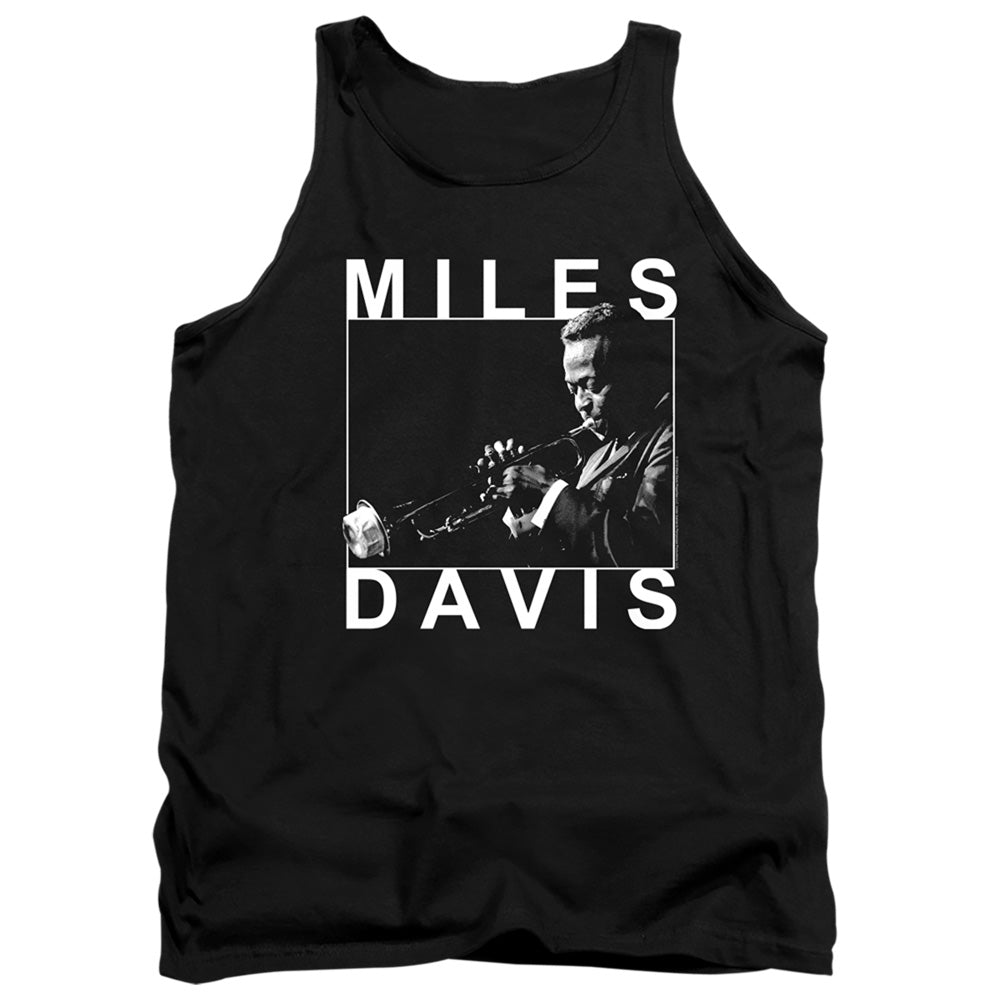 MILES DAVIS Impressive Tank Top, Monochrome