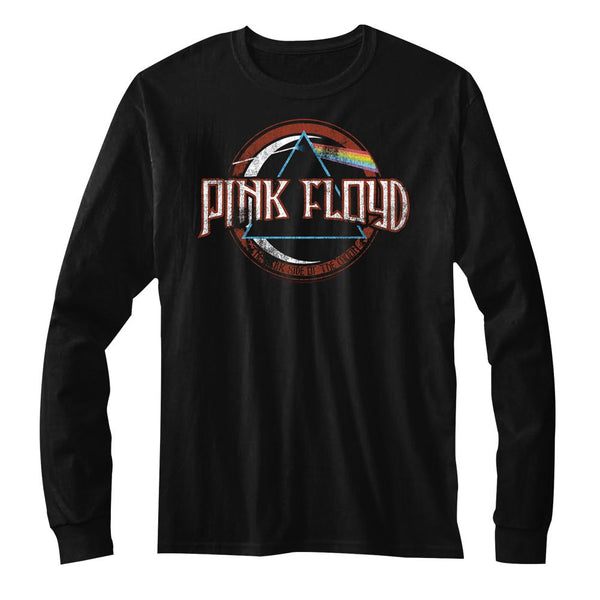 PINK FLOYD Eye-Catching Long Sleeve, Logo Pink