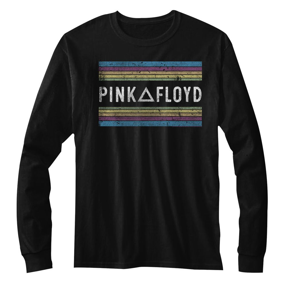 PINK FLOYD Eye-Catching Long Sleeve, Rainbows