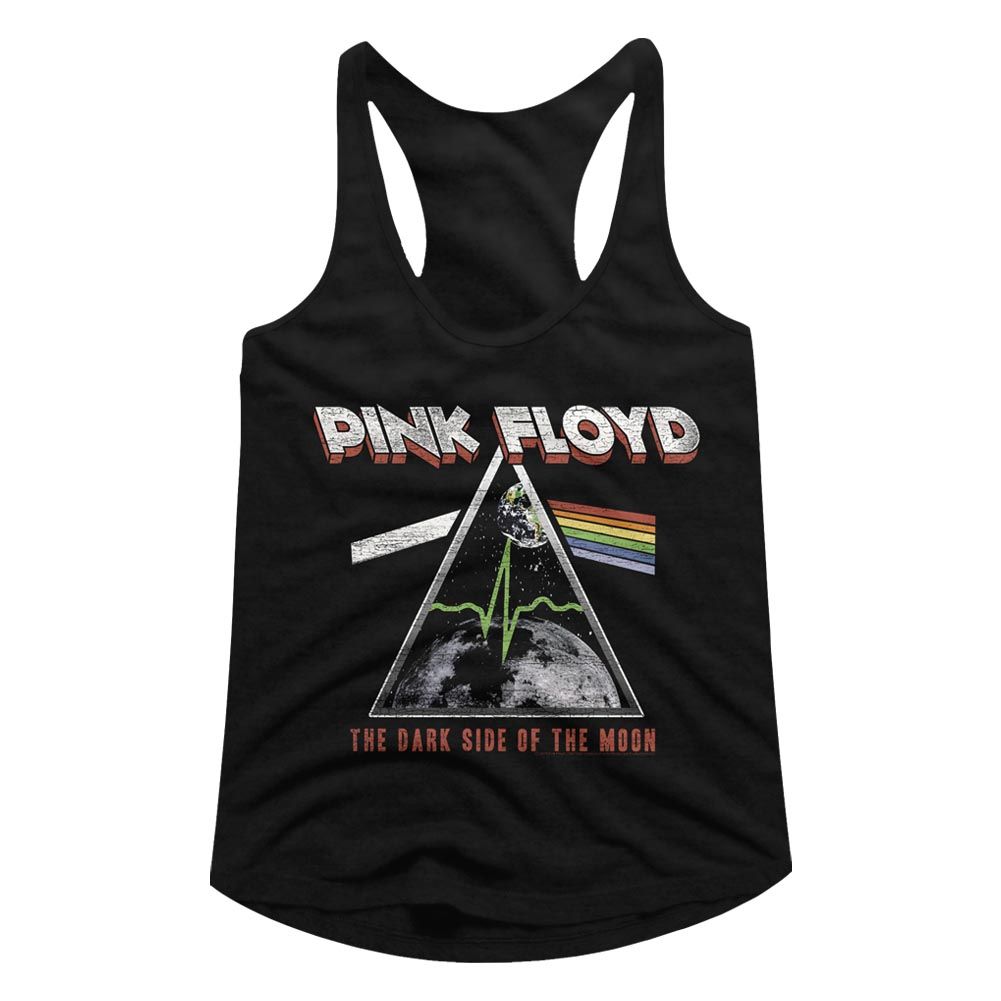 Women Exclusive PINK FLOYD Eye-Catching Racerback, Moon