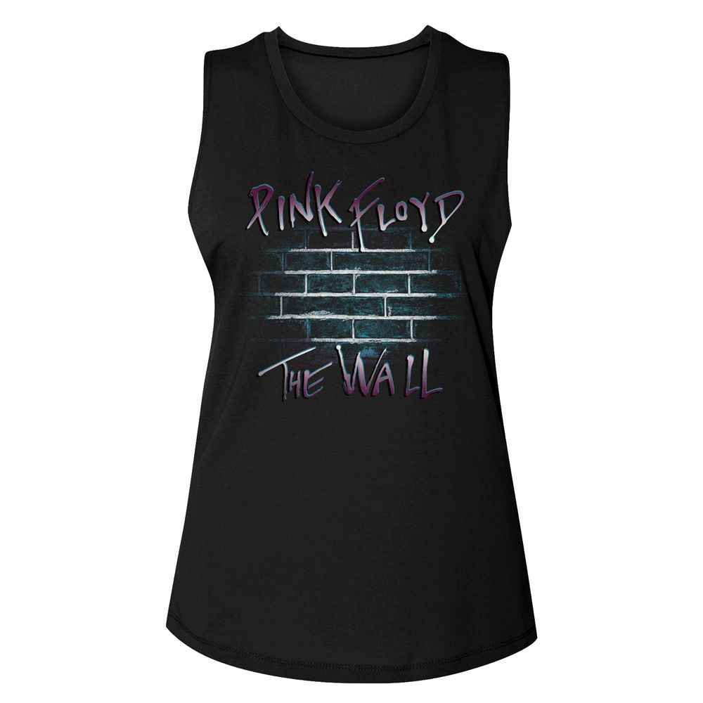 Women Exclusive PINK FLOYD Eye-Catching Muscle Tank, Purple Floyd