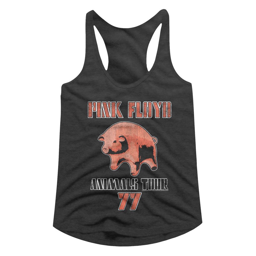 Women Exclusive PINK FLOYD Eye-Catching Racerback, Tour 77