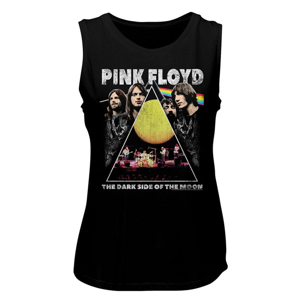 Women Exclusive PINK FLOYD Eye-Catching Muscle Tank, Live