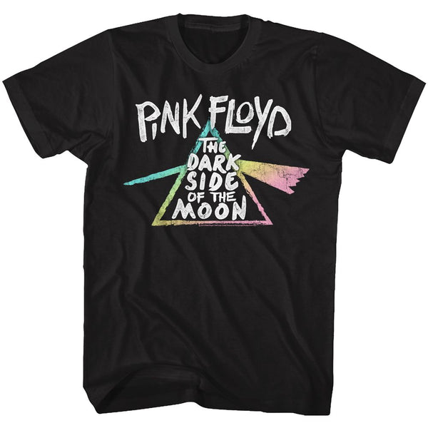 PINK FLOYD Eye-Catching T-Shirt, Dark Side Gradient
