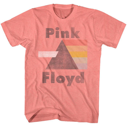 PINK FLOYD Eye-Catching T-Shirt, Prism Faded