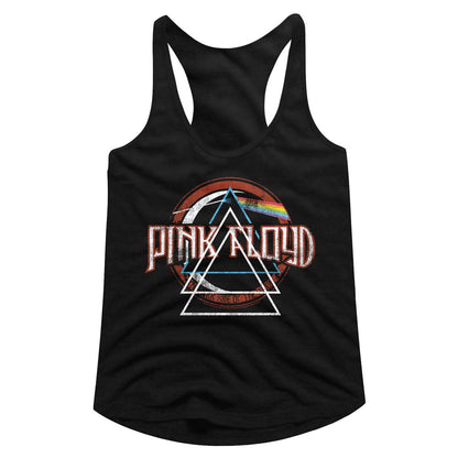 Women Exclusive PINK FLOYD Eye-Catching Racerback, Triangle Triad