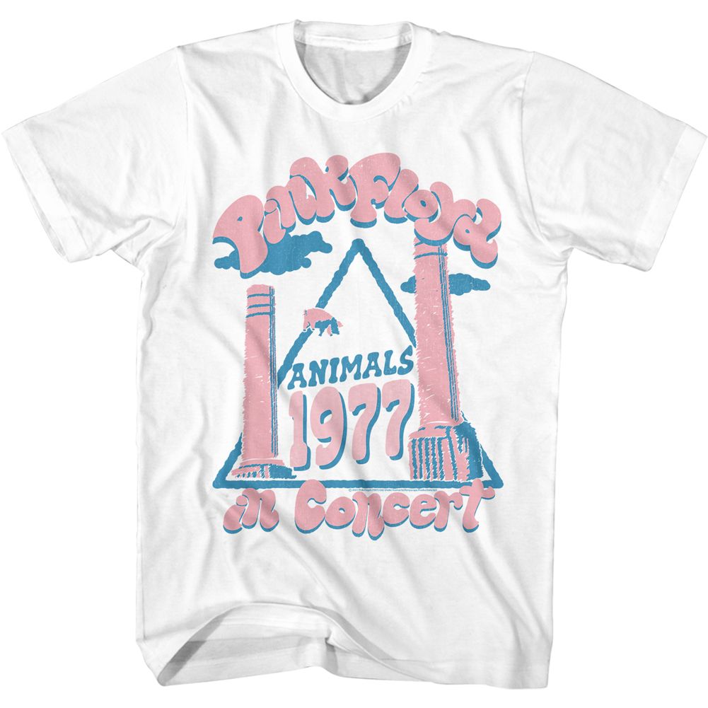 PINK FLOYD Eye-Catching T-Shirt, Animals Concert