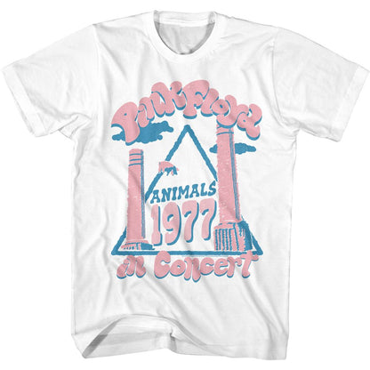 PINK FLOYD Eye-Catching T-Shirt, Animals Concert