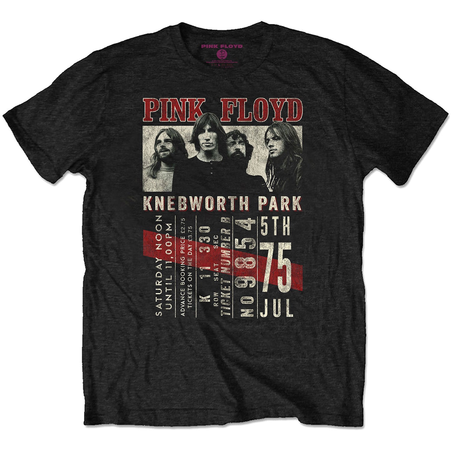 PINK FLOYD Attractive T-Shirt, Knebworth &