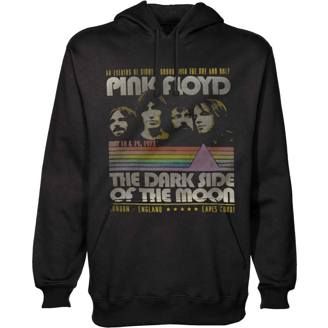 PINK FLOYD Attractive Hoodie, Retro Stripes