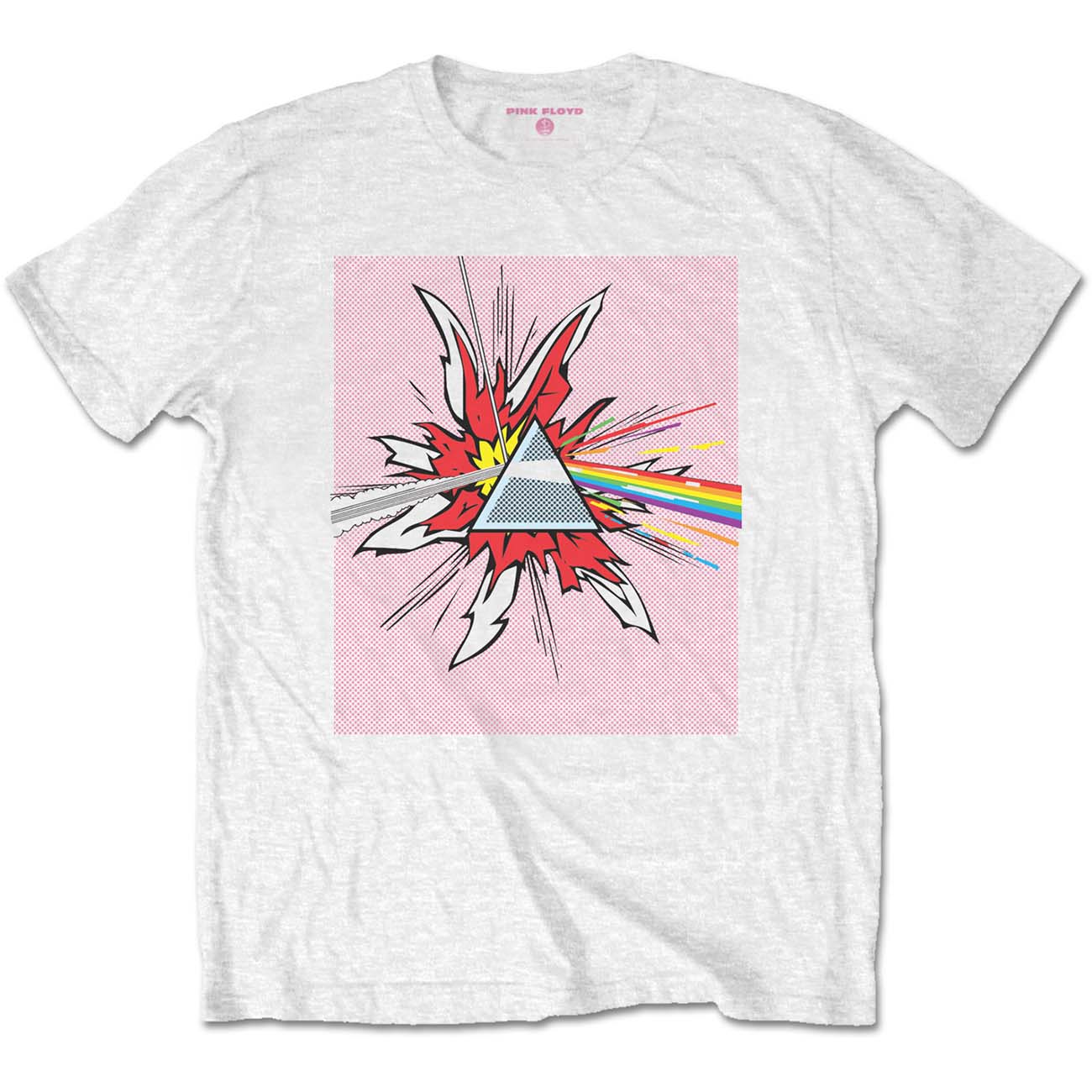 PINK FLOYD Attractive T-Shirt, Lichtenstein Prism