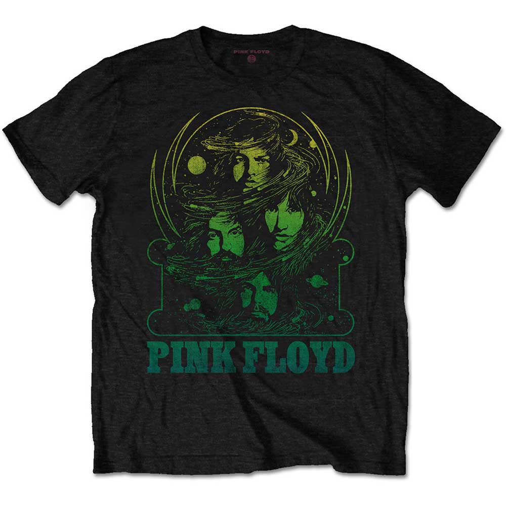 PINK FLOYD Attractive T-Shirt, Green Swirl