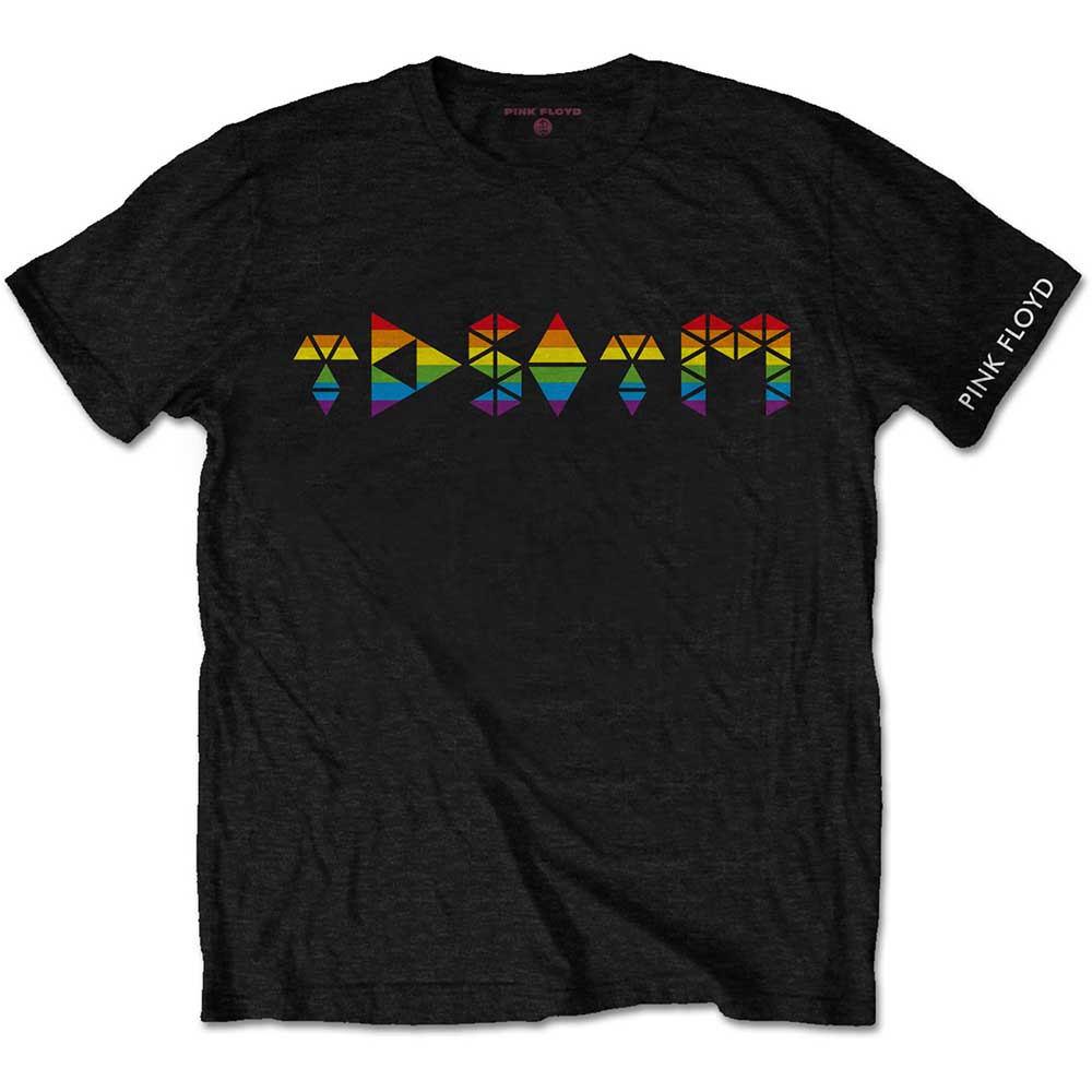 PINK FLOYD Attractive T-Shirt, Dark Side Prism Initials