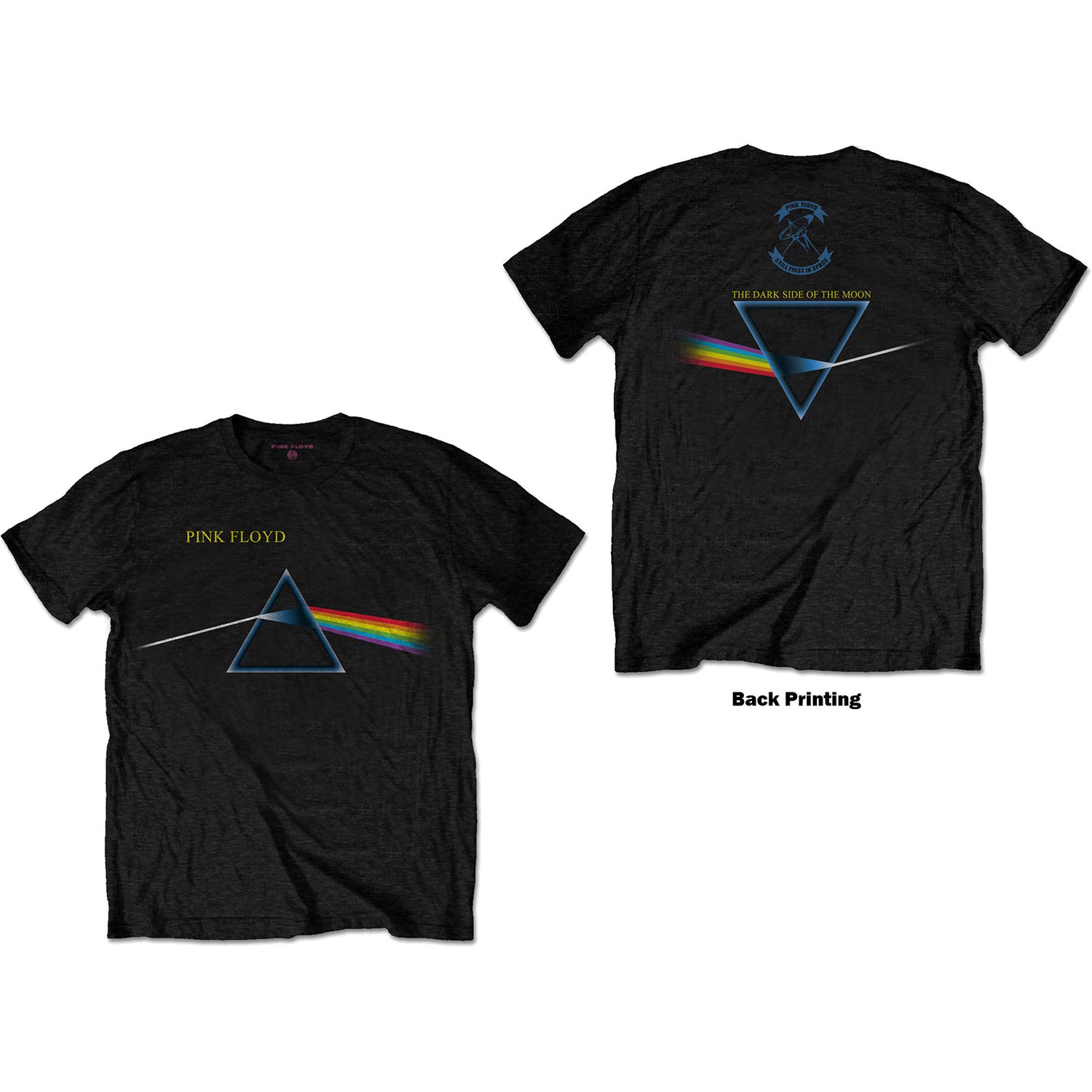 PINK FLOYD Attractive T-Shirt, Dark Side Of The Moon Flipped