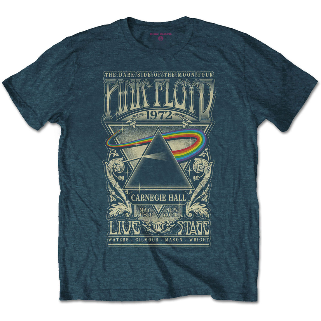 PINK FLOYD Attractive T-Shirt, Carnegie Hall Poster