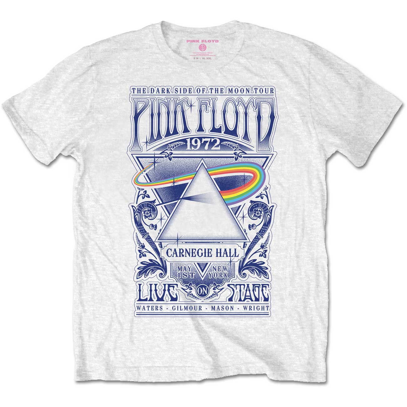 PINK FLOYD Attractive T-Shirt, Carnegie Hall Poster