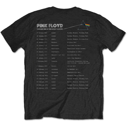 PINK FLOYD Attractive T-Shirt, Dark Side Of The Moon 1972 Tour