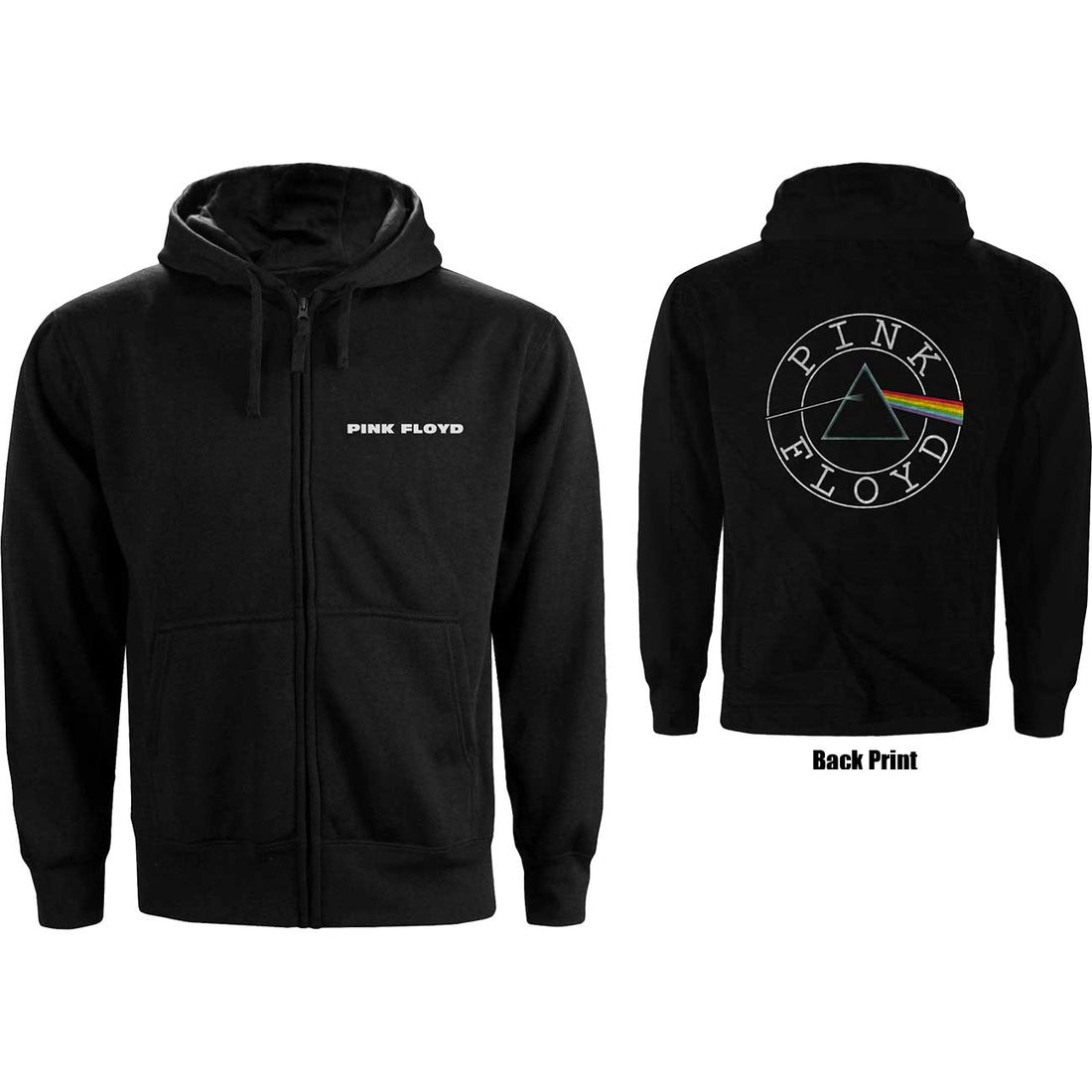 PINK FLOYD Attractive Hoodie, Circle Logo