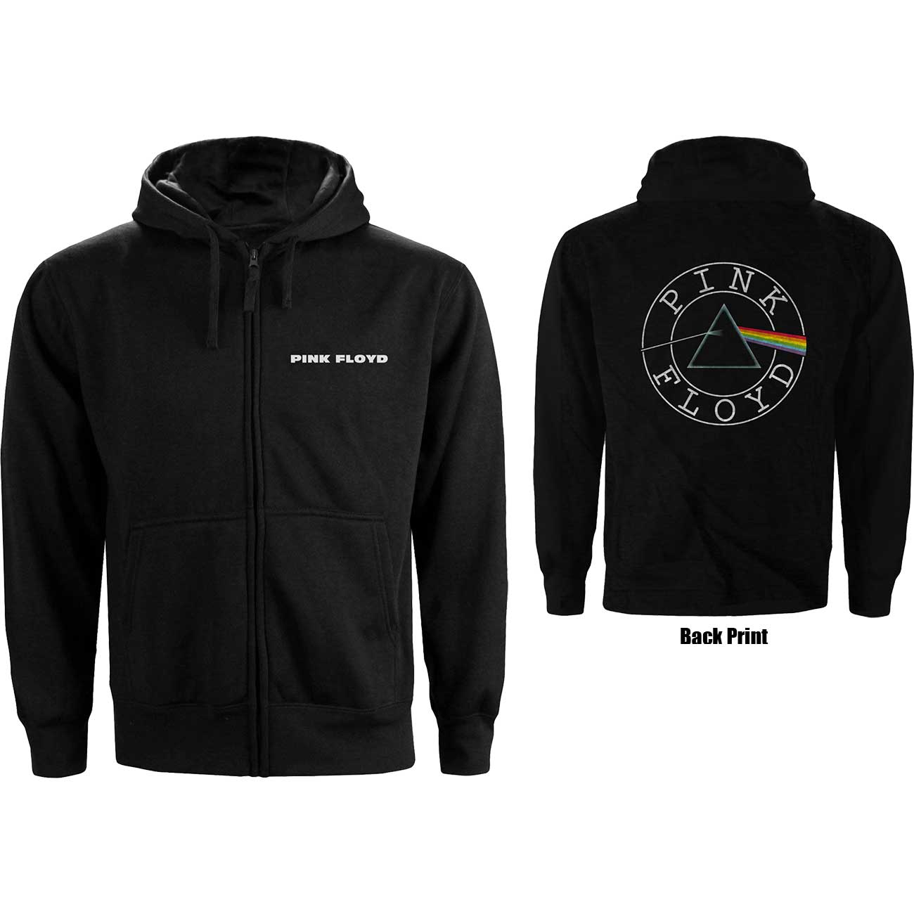 PINK FLOYD Attractive Hoodie, Circle Logo