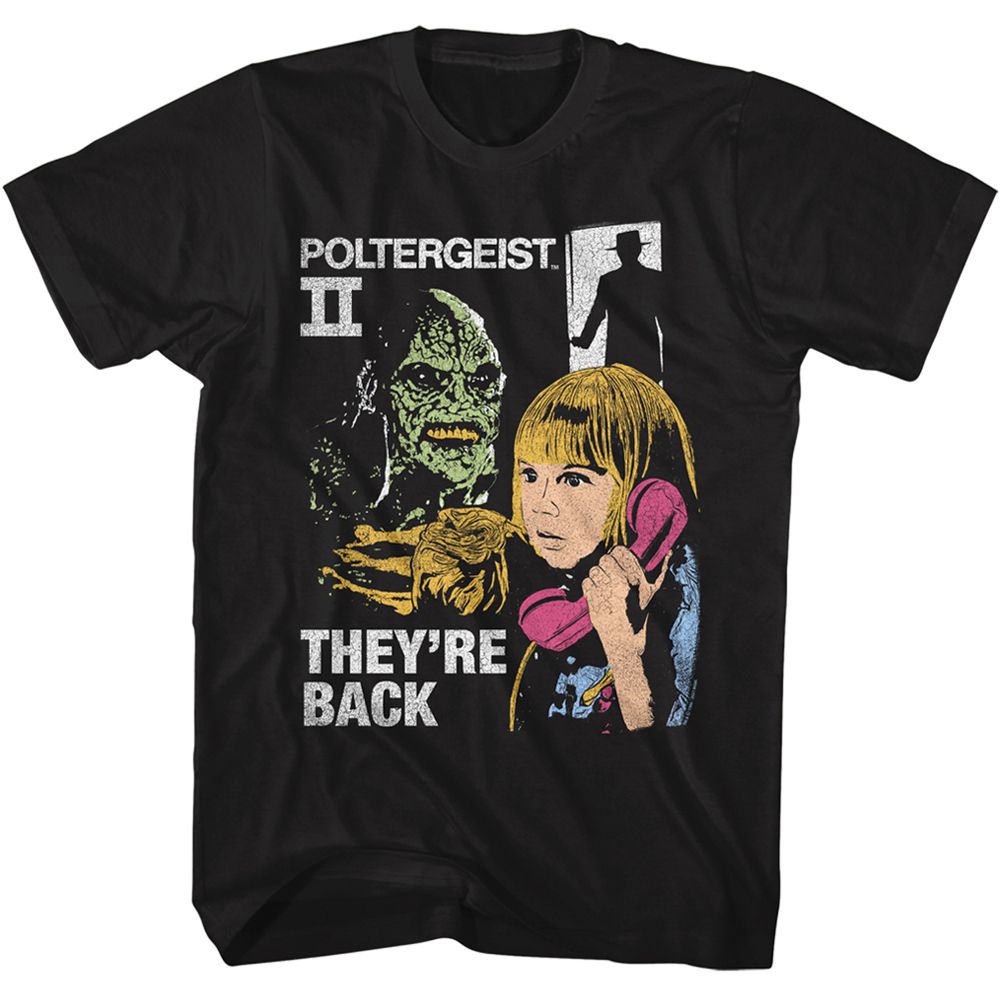 POLTERGEIST Terrific T-Shirt, Carol Anne &amp; The Beast