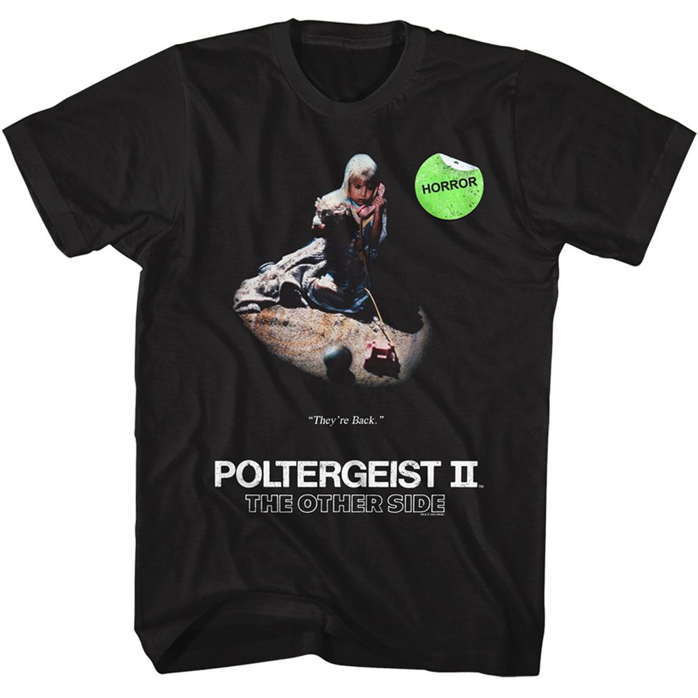 POLTERGEIST Terrific T-Shirt, Video Cassette Cover