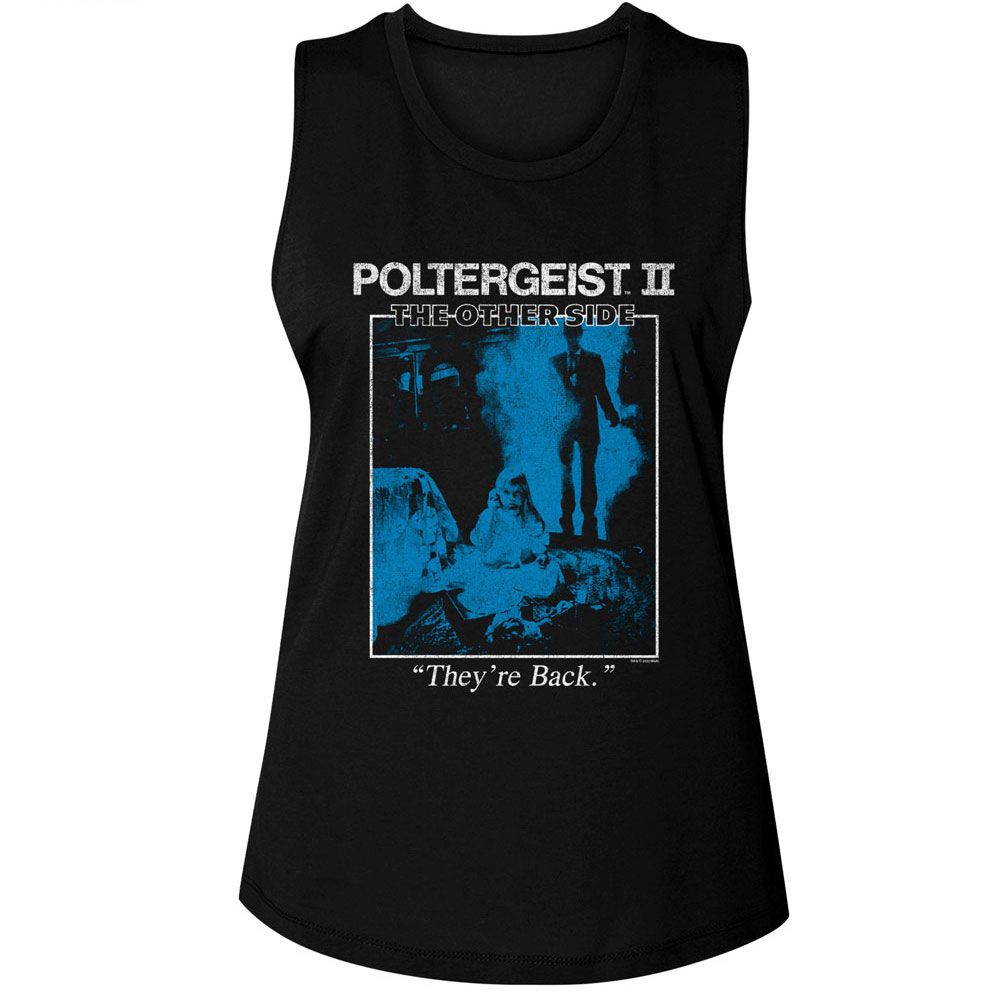 POLTERGEIST Tank, Theyre Back Poster – Authentic Band Merch