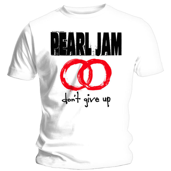 PEARL JAM Attractive T-Shirt, Don't Give Up on White