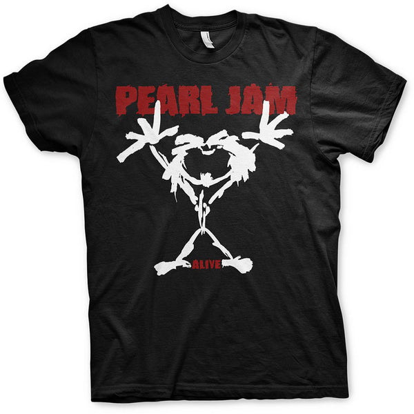 PEARL JAM Attractive T-Shirt, Stickman