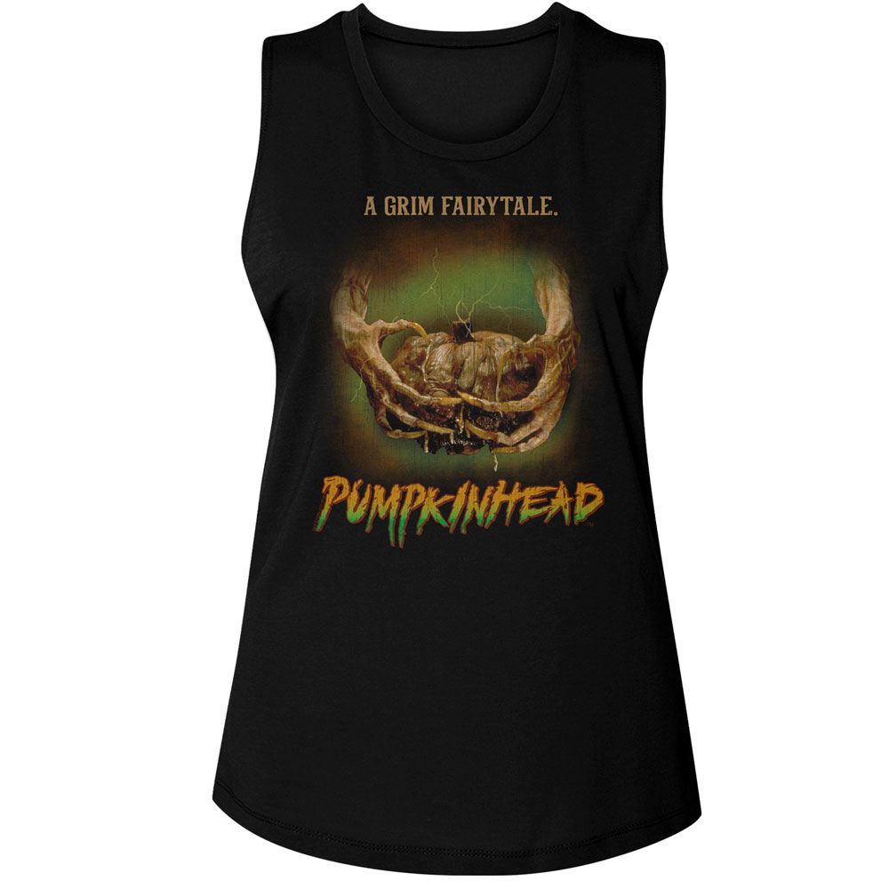 PUMPKINHEAD Tank Top, Claws Holding A Nasty Pumpkin