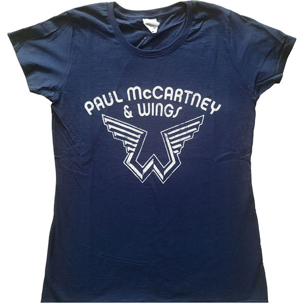 PAUL MCCARTNEY Ladies T-Shirt, Wings Logo