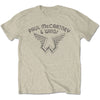 PAUL MCCARTNEY Attractive T-Shirt, Wings Logo