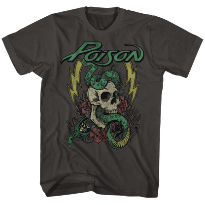 POISON Eye-Catching T-Shirt, Colored Tattoo