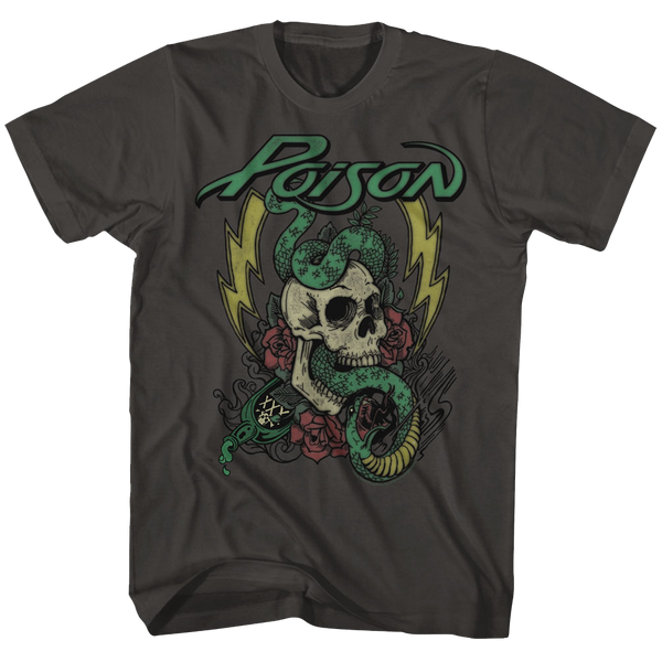 POISON Eye-Catching T-Shirt, Colored Tattoo