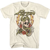 POISON Eye-Catching T-Shirt, Fade Color Skull
