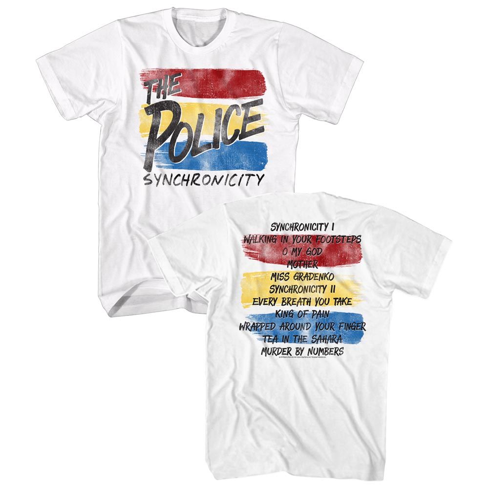 THE POLICE Eye-Catching T-Shirt, Synchronicity