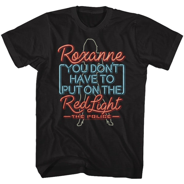 THE POLICE Eye-Catching T-Shirt, Roxanne