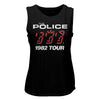 Women Exclusive THE POLICE Eye-Catching Muscle Tank, 1982 Tour