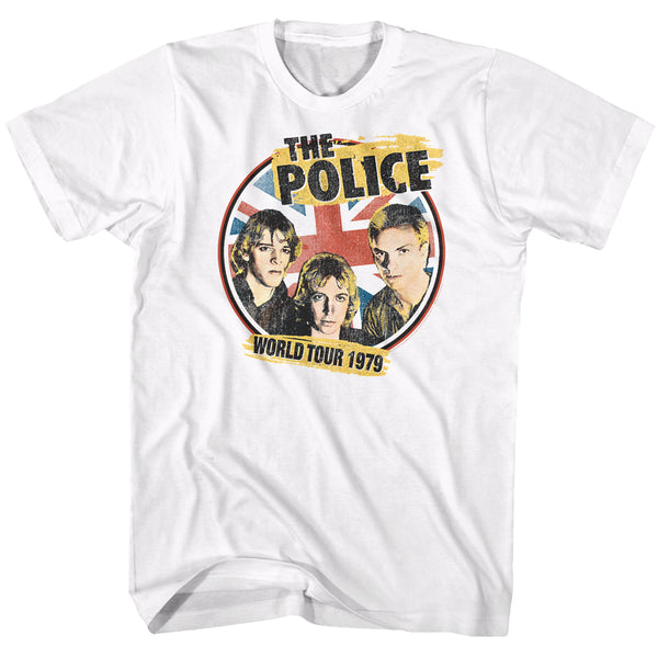 THE POLICE Eye-Catching T-Shirt, World Tour 1979