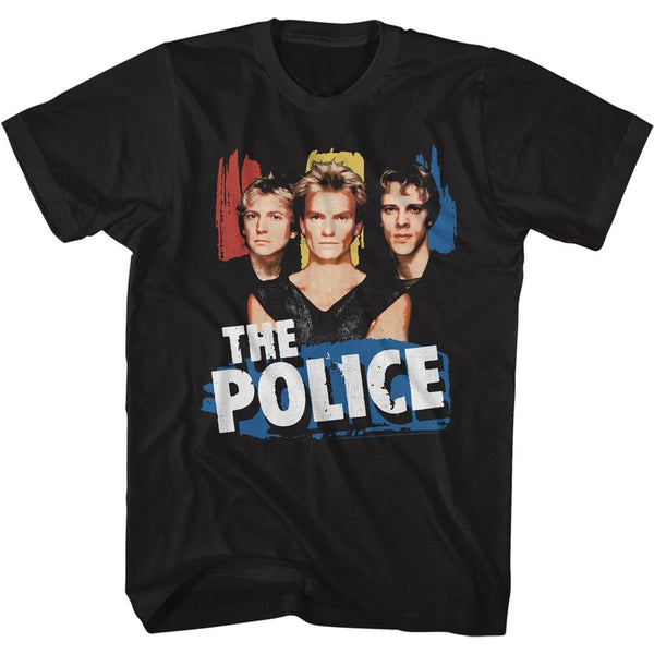 THE POLICE Eye-Catching T-Shirt, Colored