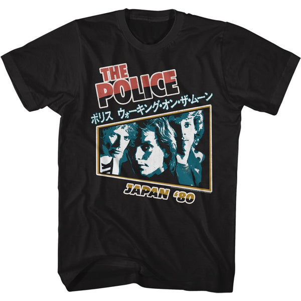 THE POLICE Eye-Catching T-Shirt, Japan 80