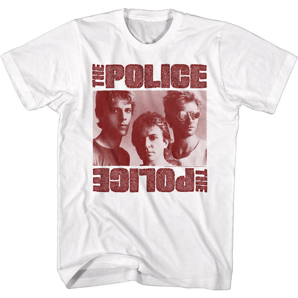 THE POLICE Eye-Catching T-Shirt, Band Photo