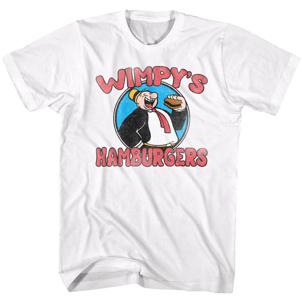 POPEYE Witty T-Shirt, Wimpys Burgers