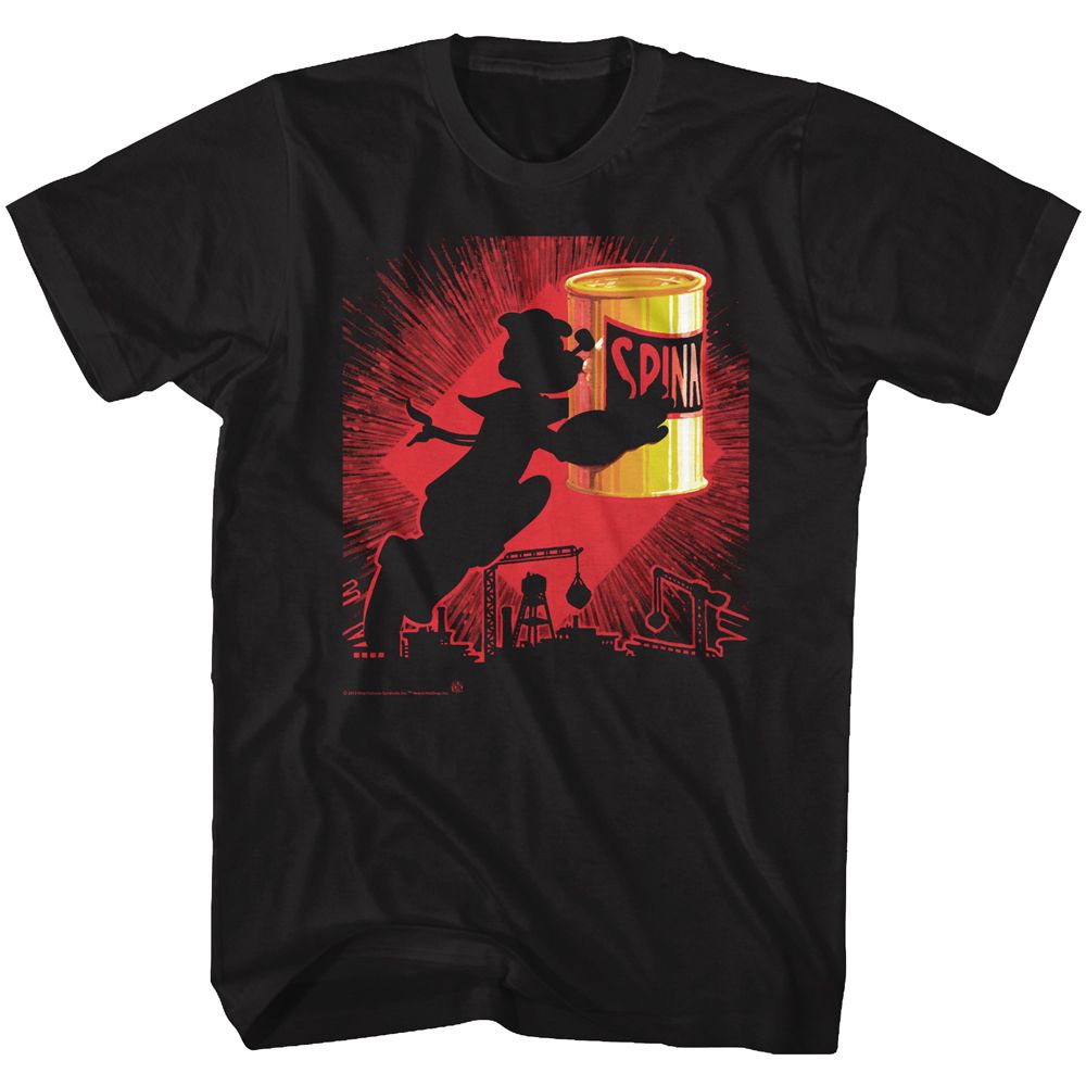 POPEYE Witty T-Shirt, Silhouette