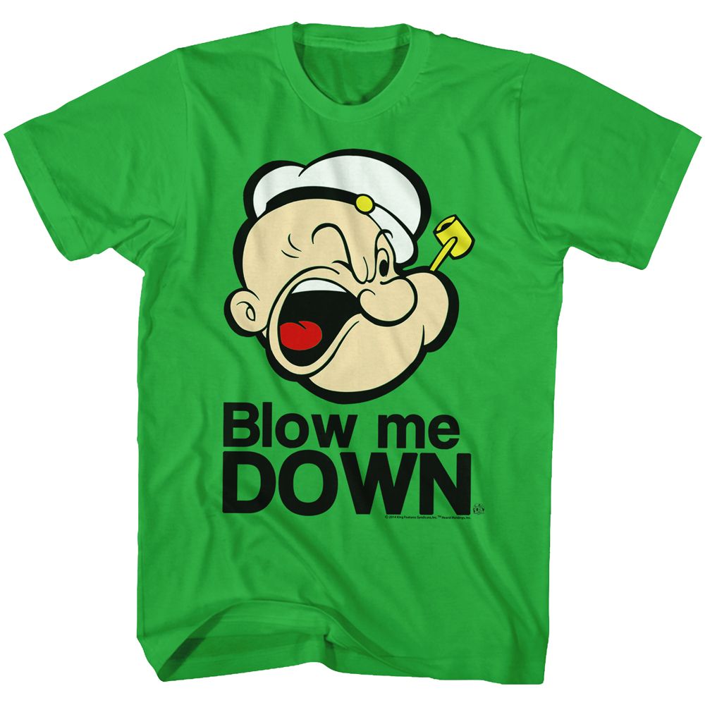 POPEYE Witty T-Shirt, Blow Me Down