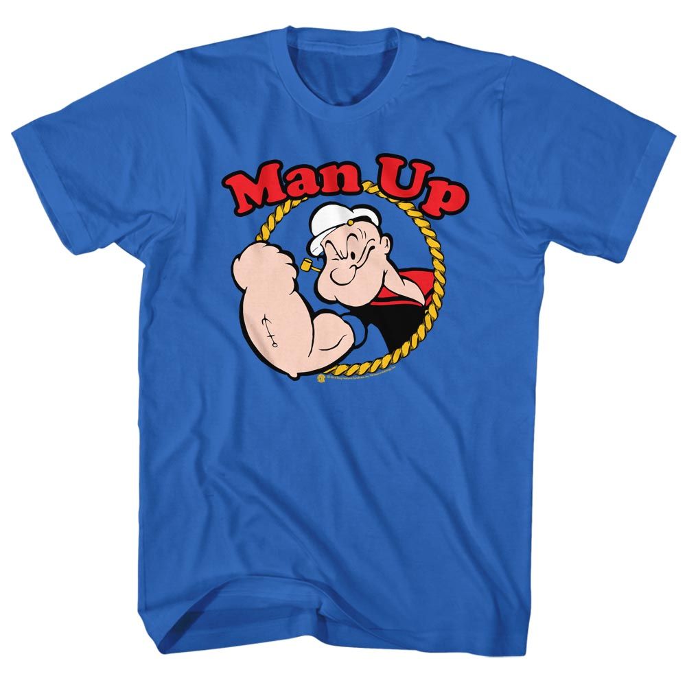 POPEYE Witty T-Shirt, Man Up