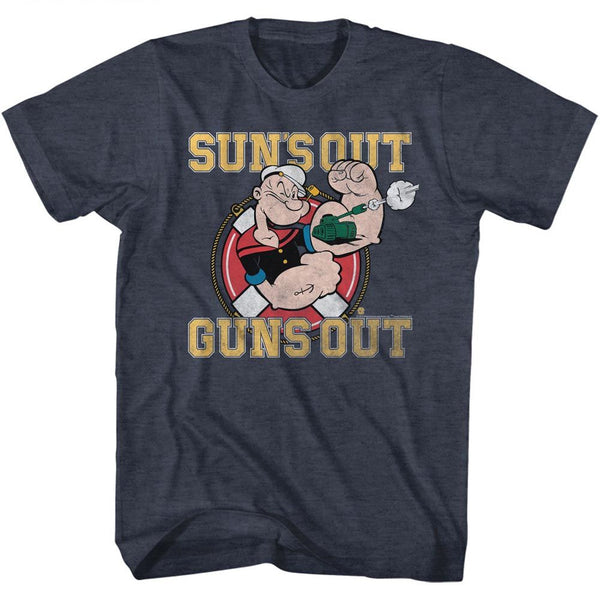 POPEYE Witty T-Shirt, Suns Out Guns Out
