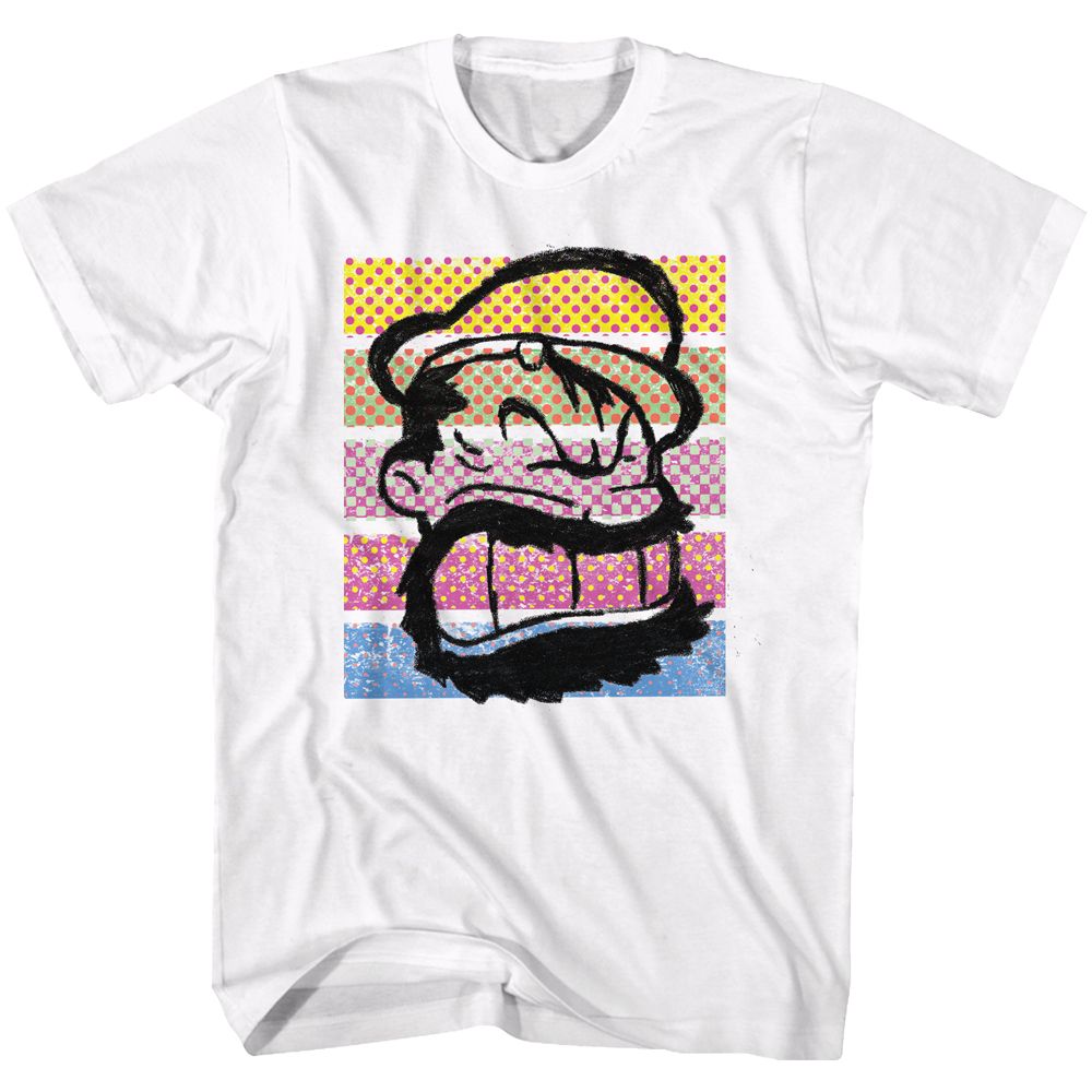 POPEYE Witty T-Shirt, Brutus Color Stripes