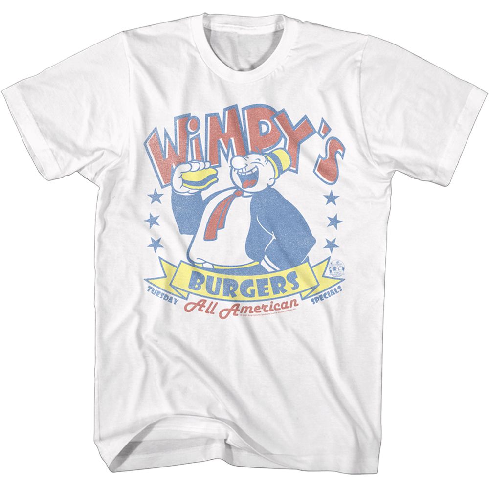 POPEYE Witty T-Shirt, Whimpy&