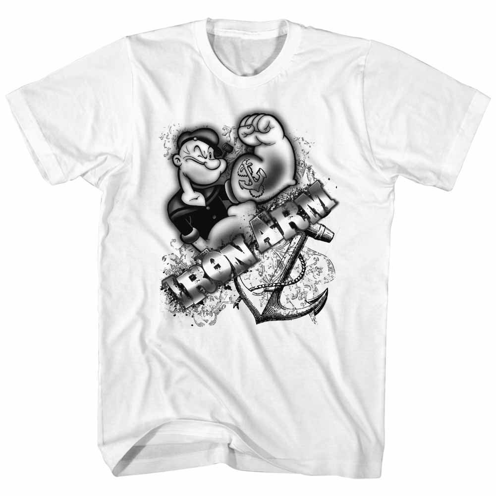 POPEYE Witty T-Shirt, Iron Arm