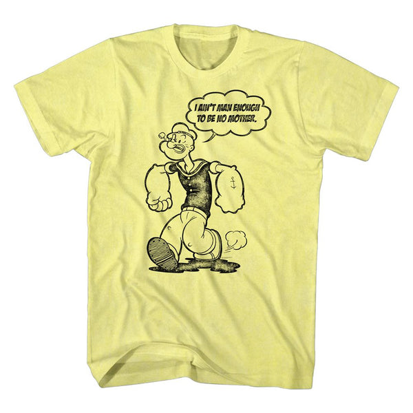 POPEYE Witty T-Shirt, Man Enough